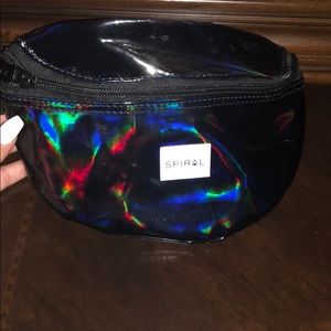 Spiral cross body bag